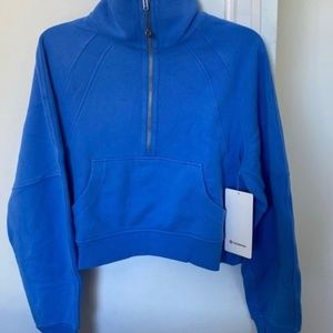 Scuba Oversized Funnel Neck Half